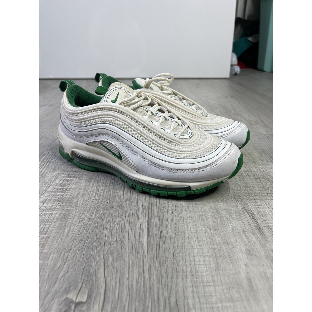 Nike Air Max 97 White Pine Green Men's Running Shoes DH0271-100 Men's Size 8 (D) - Picture 4 of 10